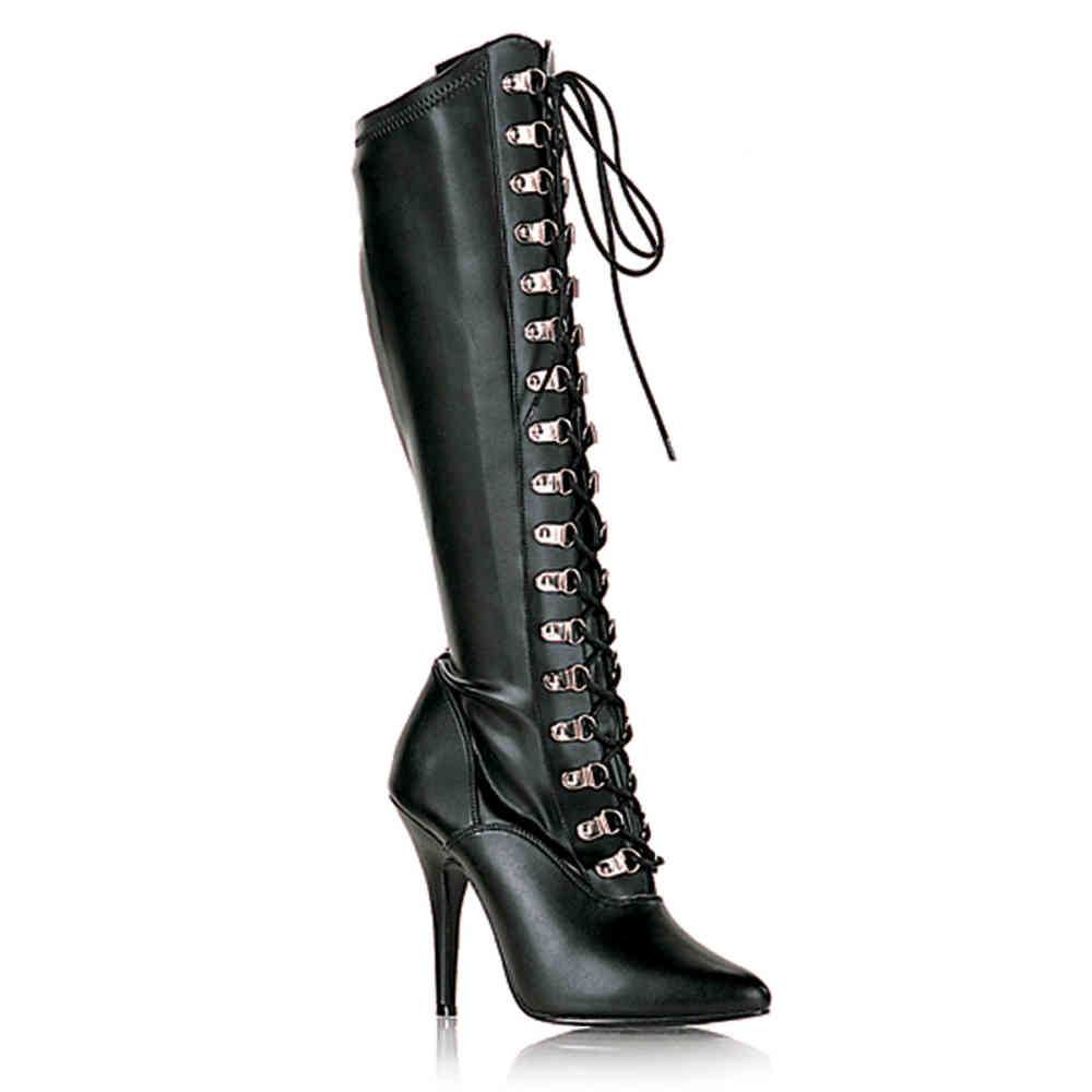 Pleaser - SEDUCE2024 Kniehoge laarzen - Zwart Product image